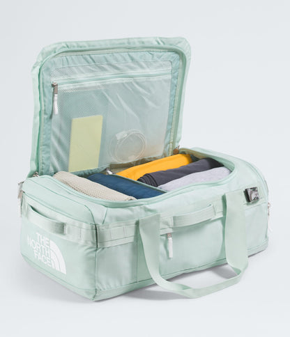The North Face Base Camp™ Voyager Duffel—42L Opal Frost-Pearl Stone-Tnf White