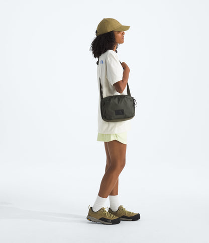 The North Face Base Camp™ Voyager Pro Crossbody New Taupe Green