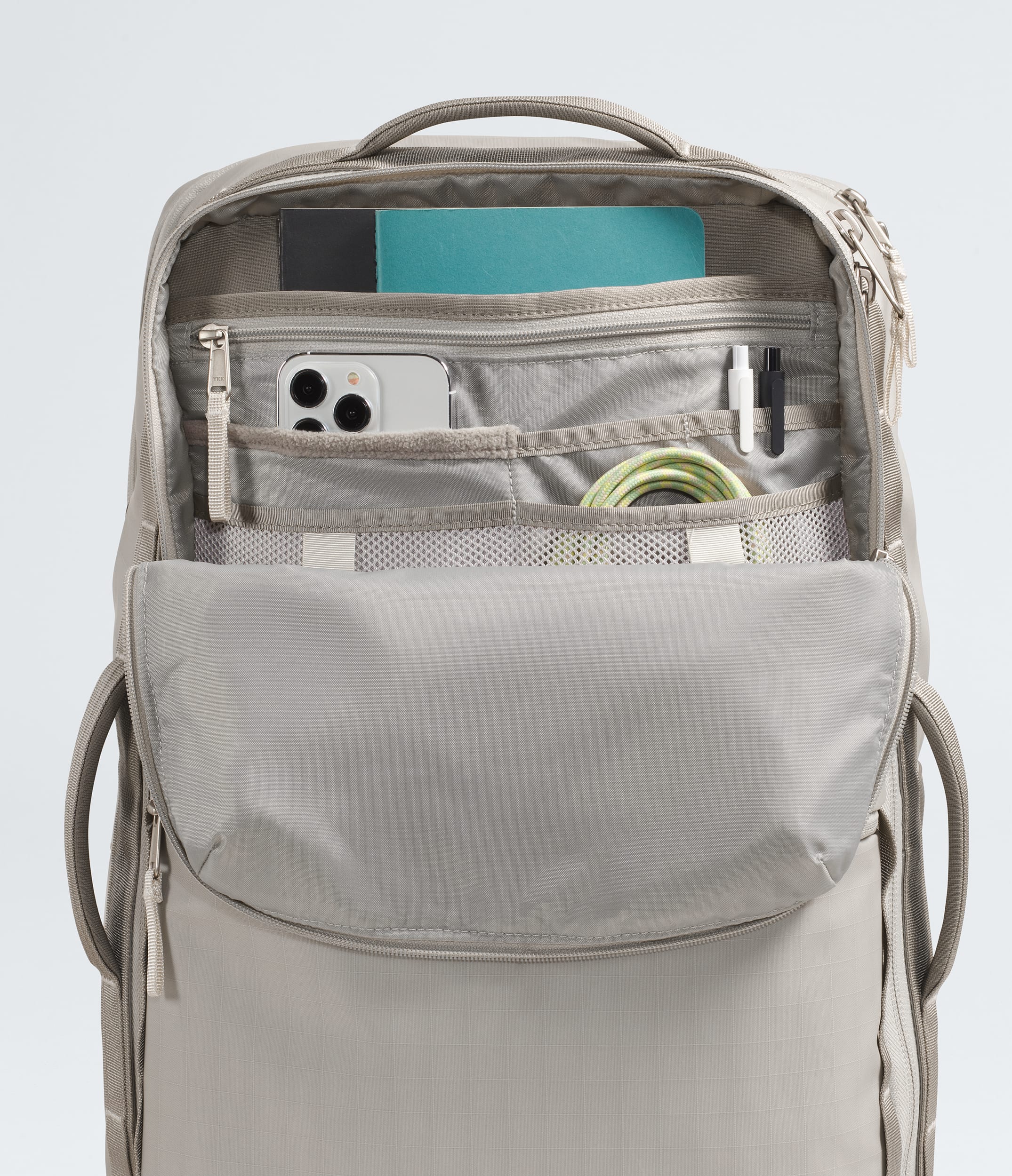 The North Face Base Camp™ Voyager Travel Pack Soapstone
