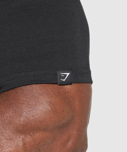 Gymshark T-Shirt 2 Pack Black