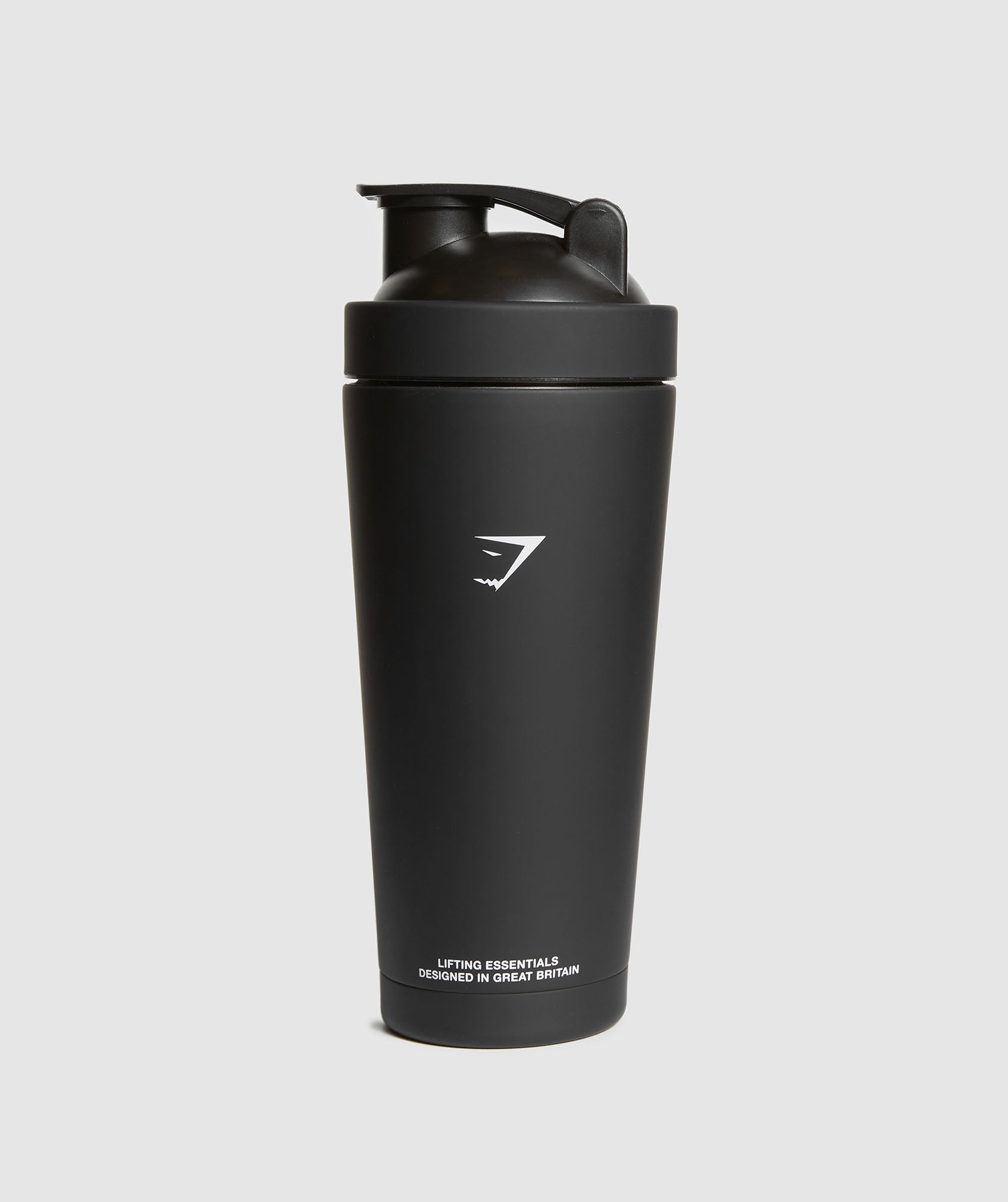Gymshark Matte Metal Shaker Black