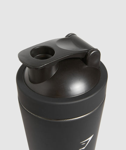 Gymshark Matte Metal Shaker Black