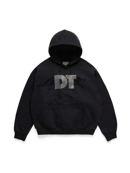 Denim Tears Rhinestone DT Panther Pullover Hoodie Black