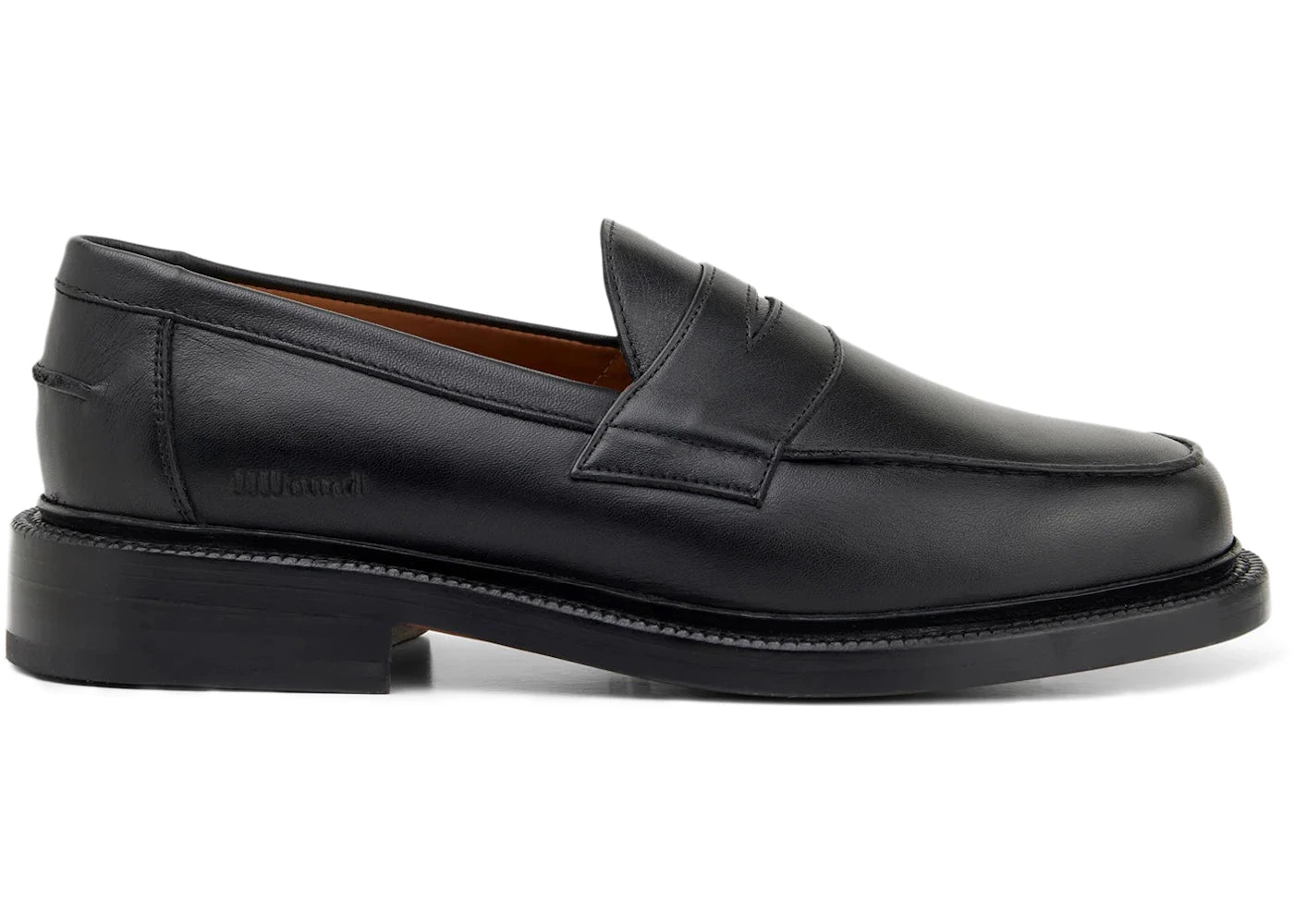 blackstock & weber ellis penny loafer jjjjound black
