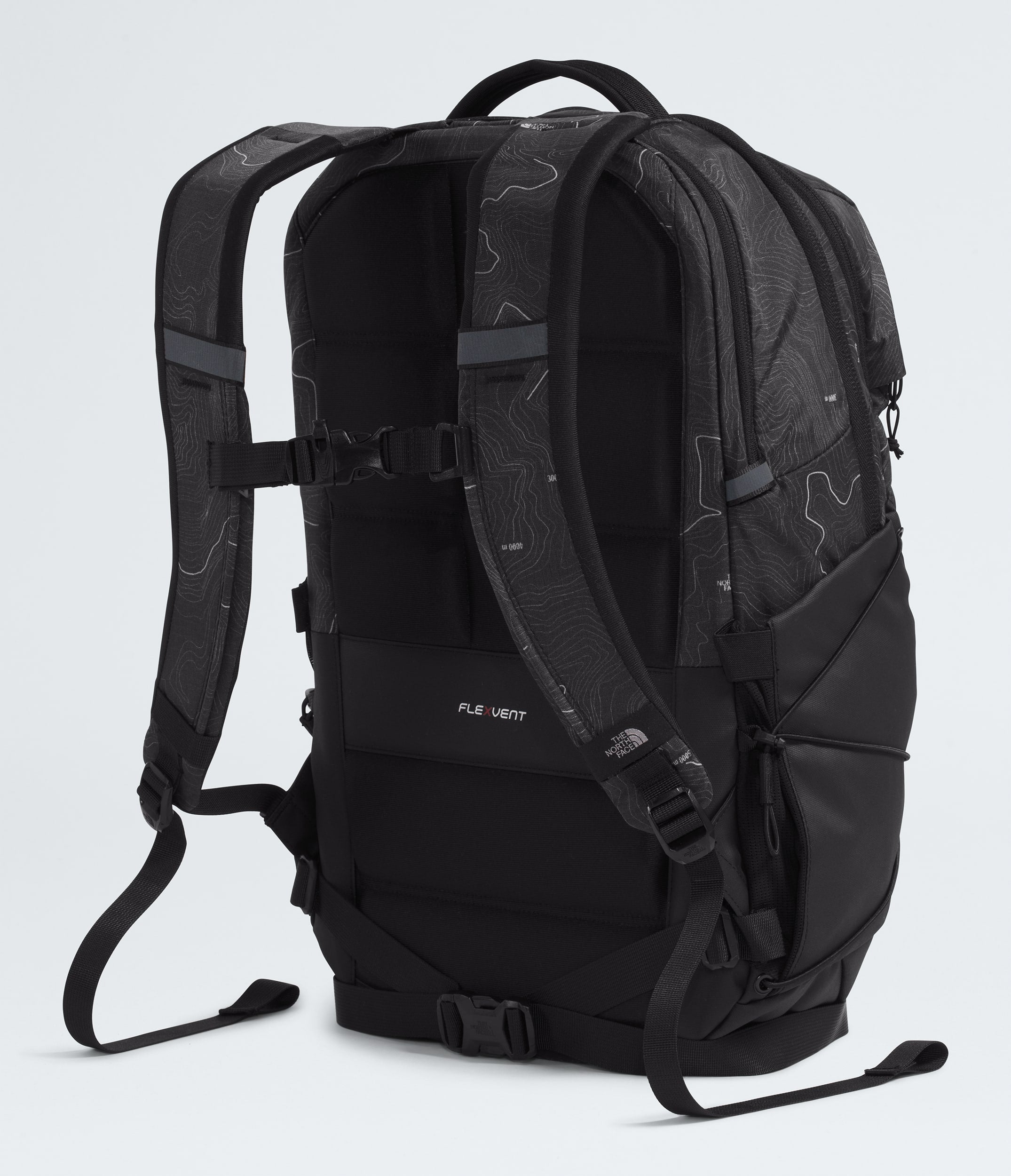 The North Face Borealis Backpack TNF Black Topo Print