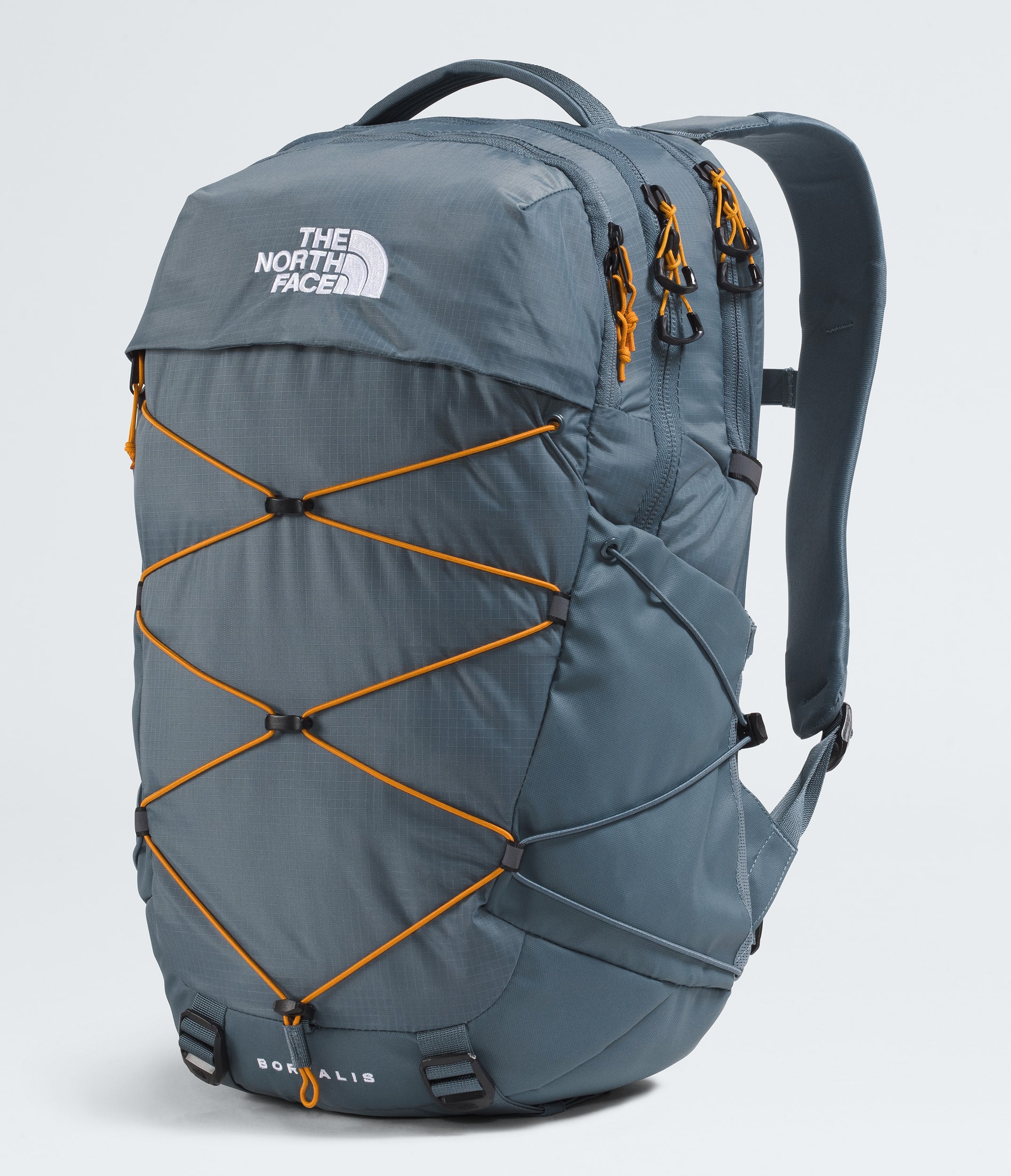 The North Face Borealis Backpack Granite Grey-Dust Orange