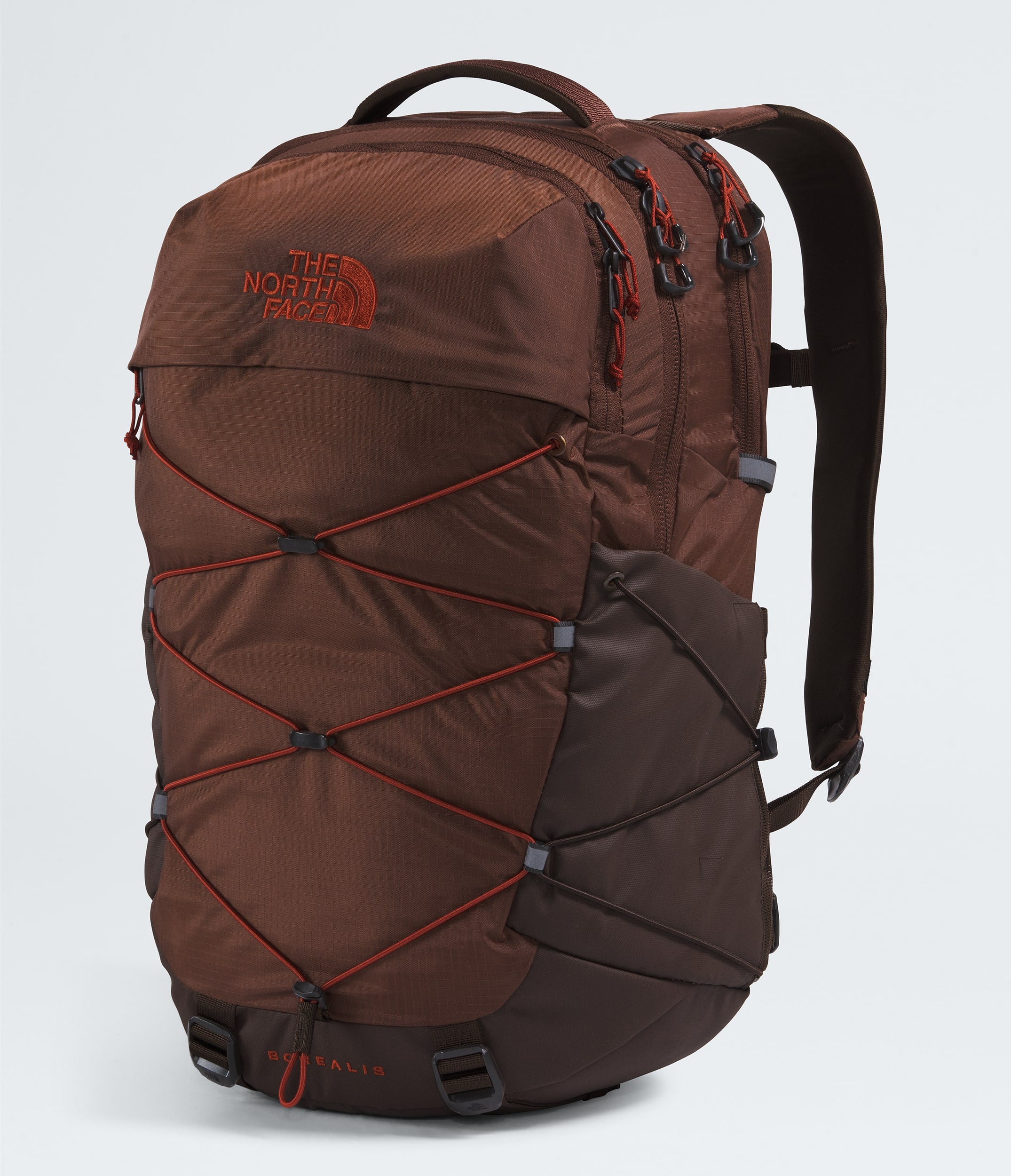 The North Face Borealis Backpack Ember Soil-Demitasse Brown-Iron Clay