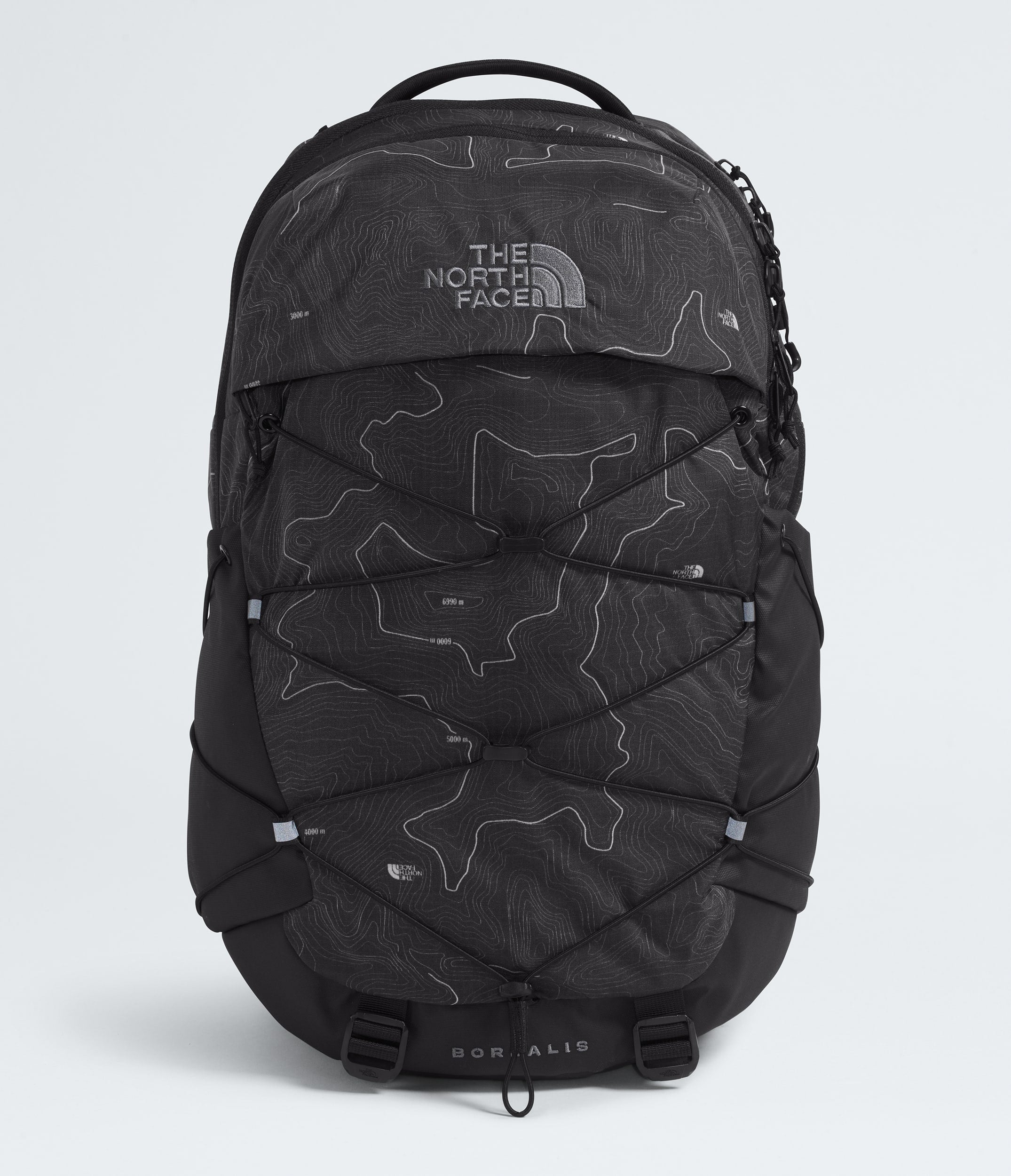 The North Face Borealis Backpack TNF Black Topo Print