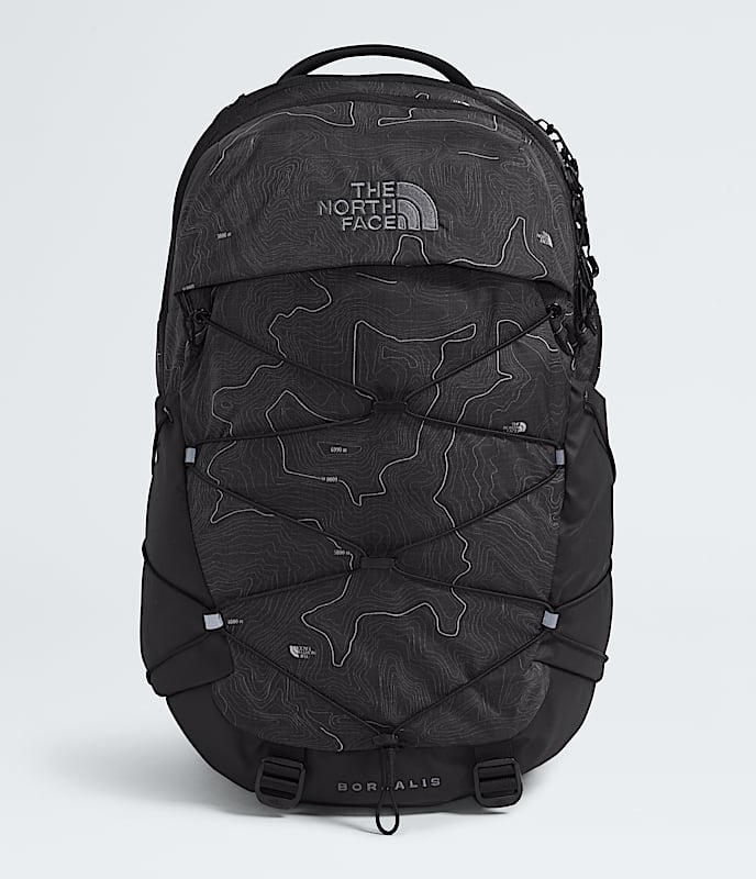 The North Face Borealis Backpack TNF Black Topo Print