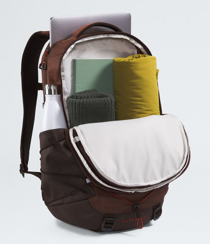 The North Face Borealis Backpack Ember Soil-Demitasse Brown-Iron Clay
