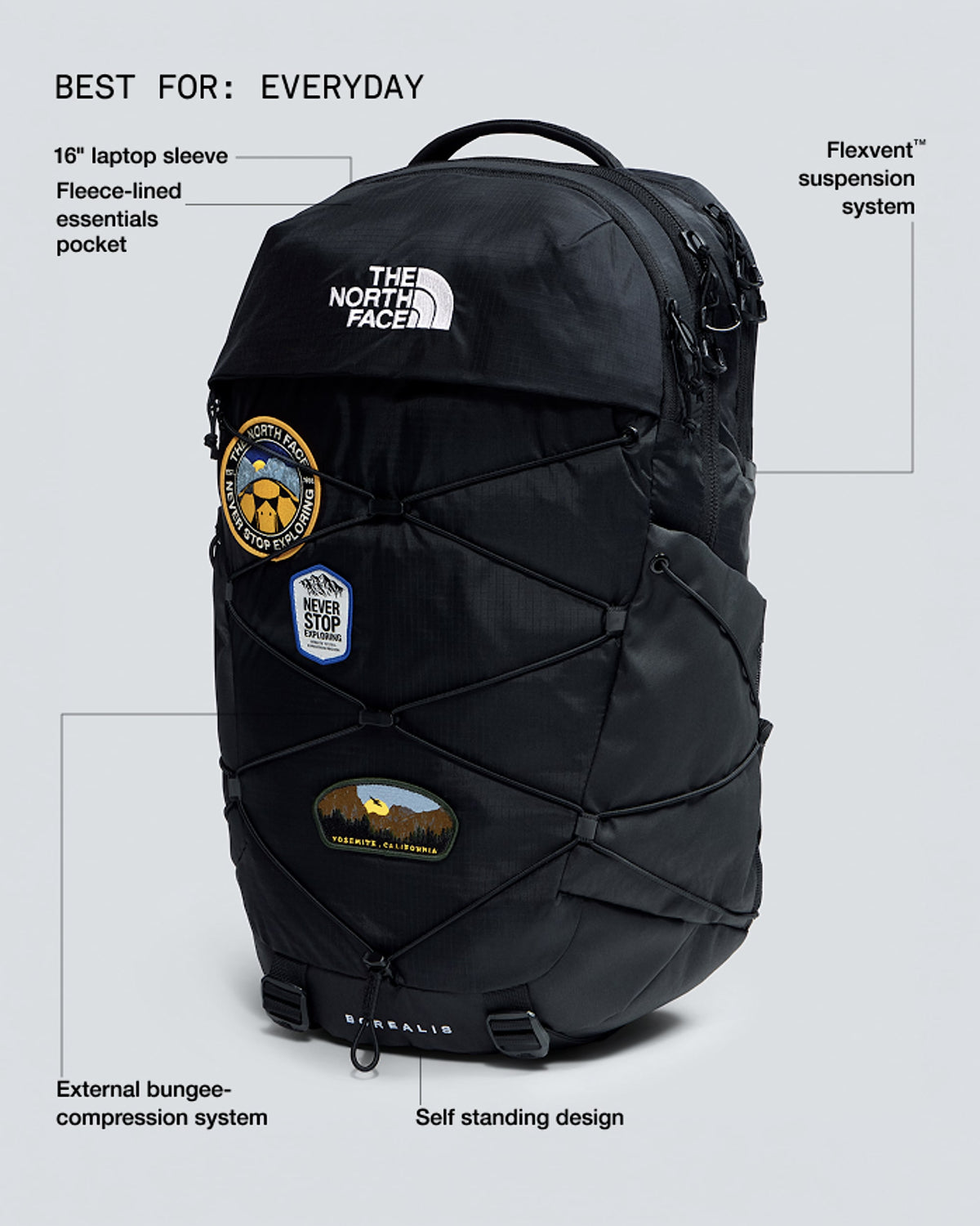 The North Face Borealis Patch