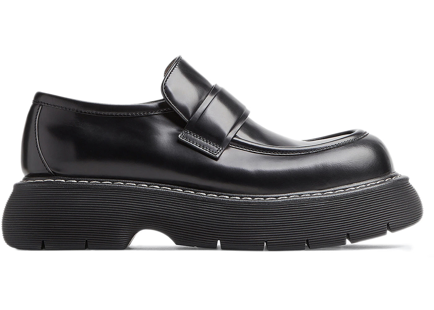 bottega veneta bounce loafers black