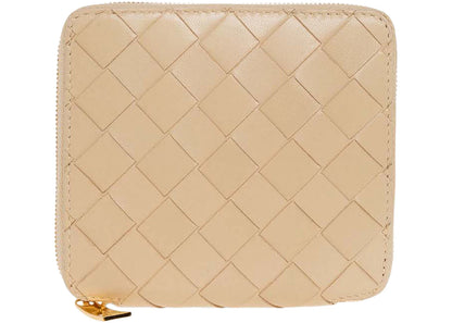 Bottega Veneta Intrecciato Leather Wallet Porridge