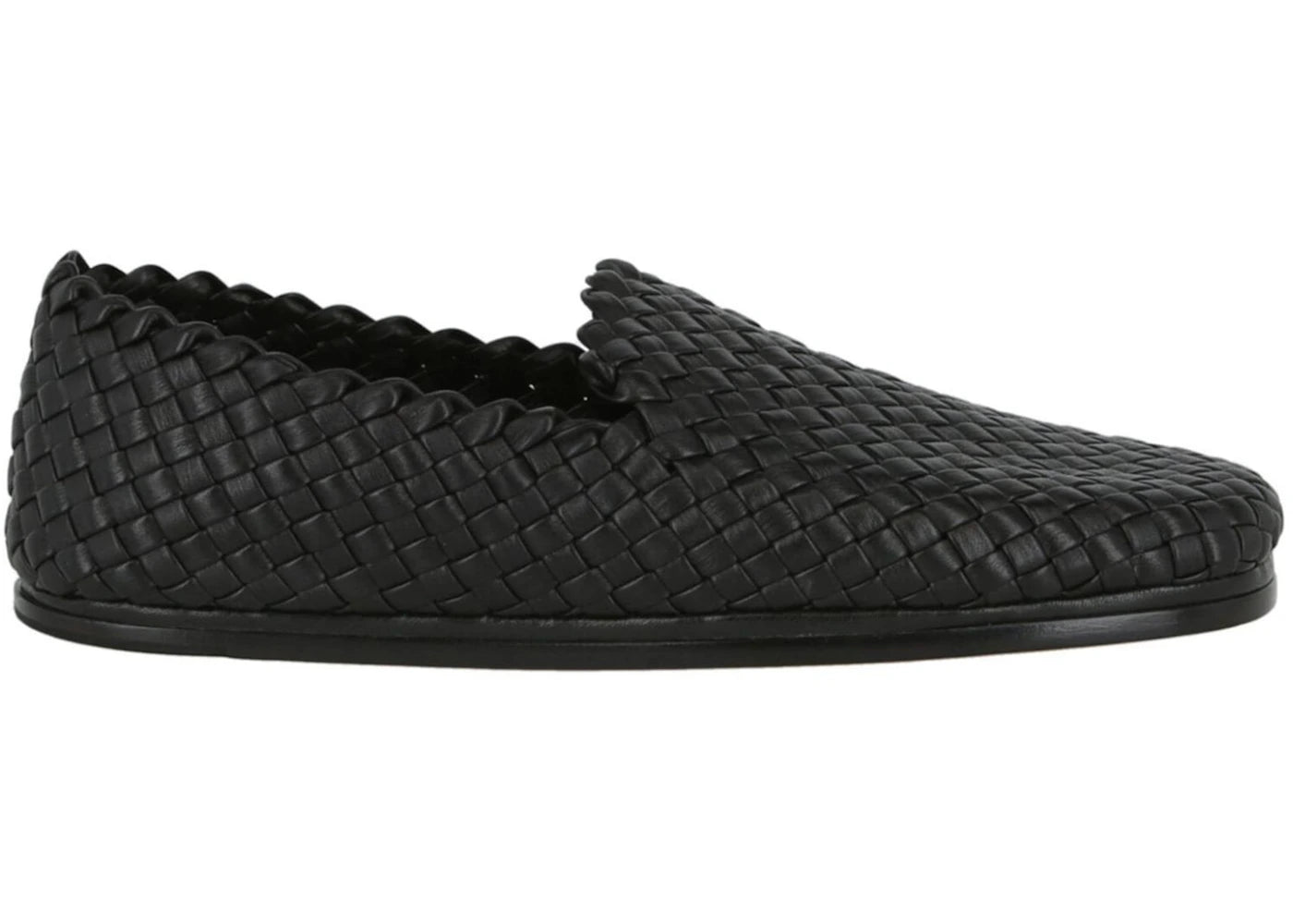 bottega veneta loafers black