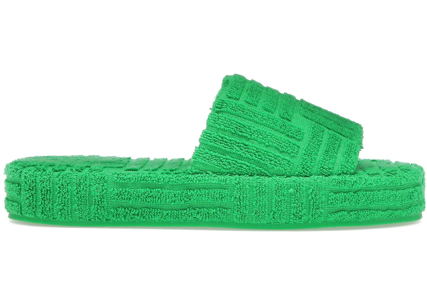 Bottega Veneta Resort Sponge Slide Grass (Womens)