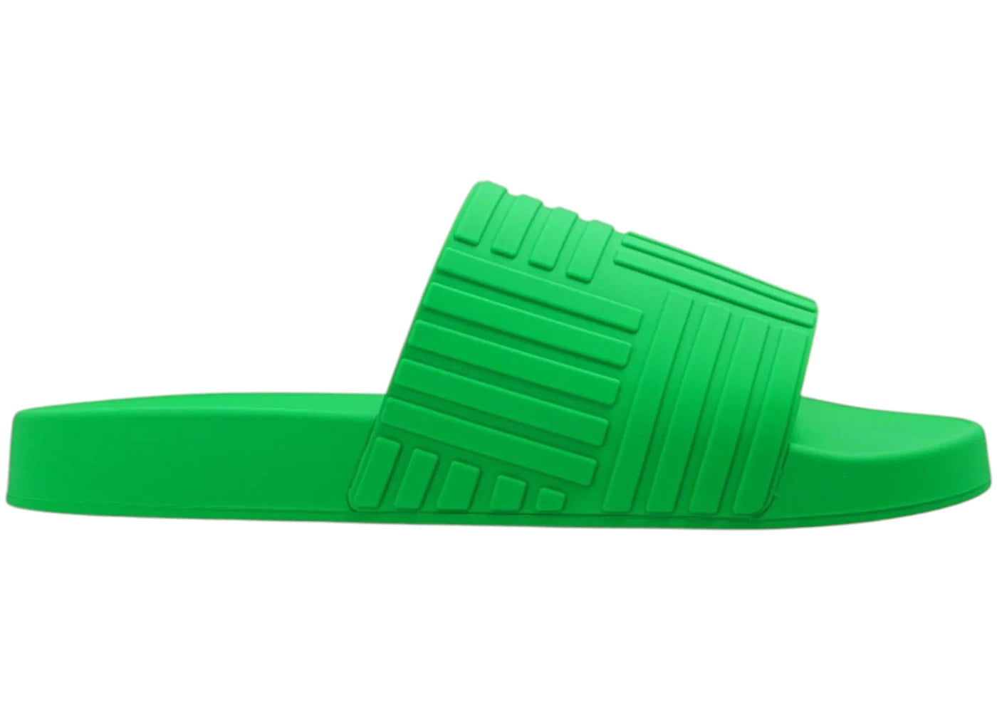 Bottega Veneta Rubber Carpet Slides (Women'S) Parakeet