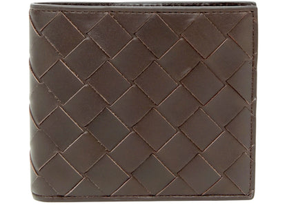 Bottega Veneta Wallet Intrecciato Bi-Fold Fondant Brown