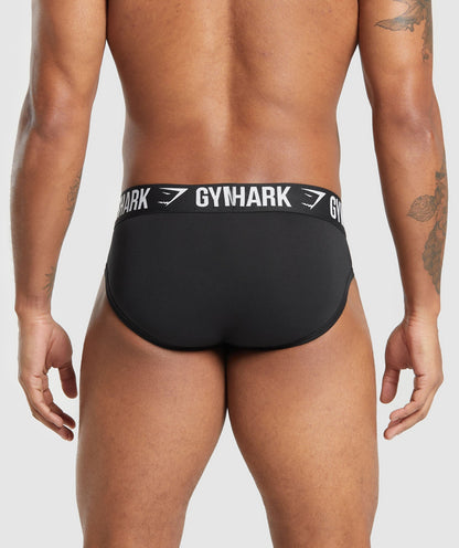 Gymshark Brief 3Pk Denim Grey