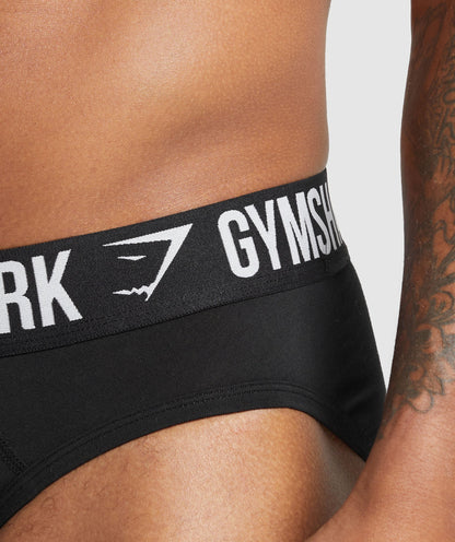Gymshark Brief 3Pk Denim Grey
