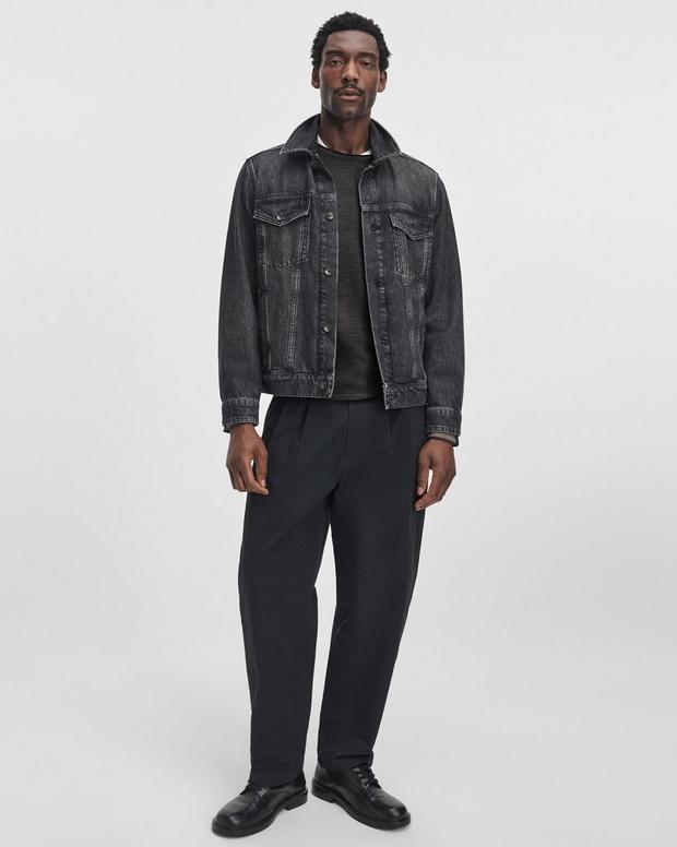 Rag & Bone Brooks Merino Wool Crewneck