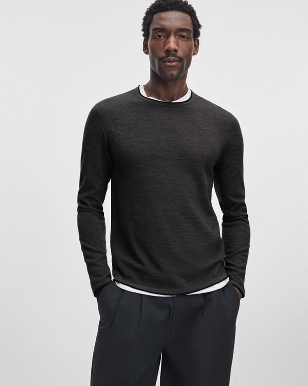 Rag & Bone Brooks Merino Wool Crewneck