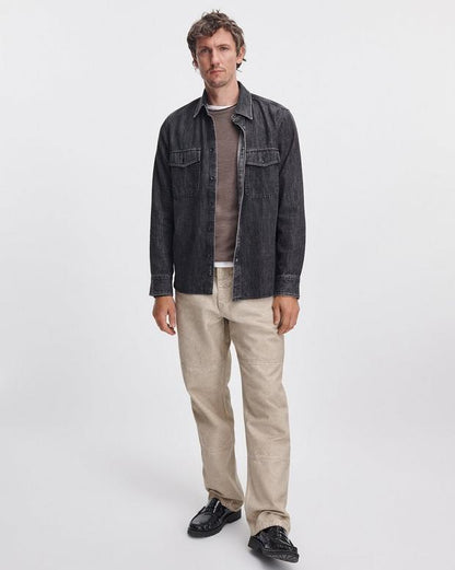 Rag & Bone Brooks Merino Wool Crewneck