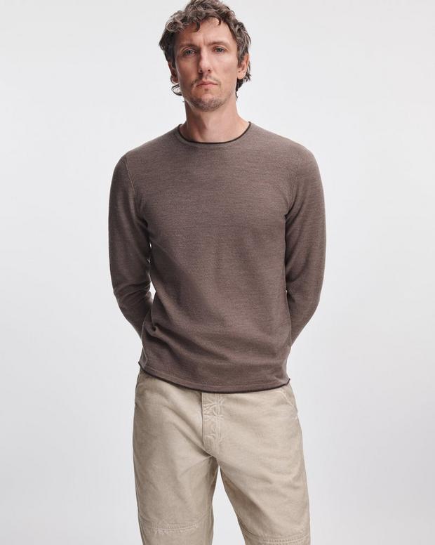 Rag & Bone Brooks Merino Wool Crewneck