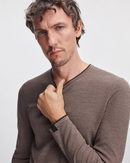 Rag & Bone Brooks Merino Wool Crewneck