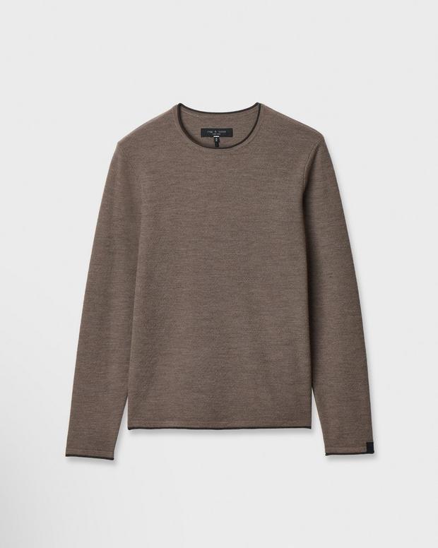 Rag & Bone Brooks Merino Wool Crewneck