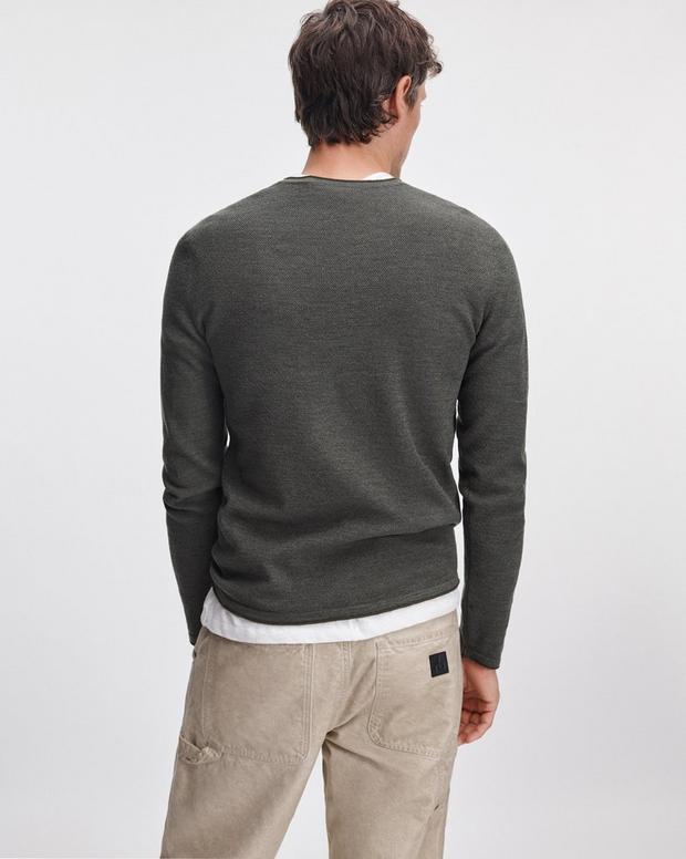 Rag & Bone Brooks Merino Wool Crewneck