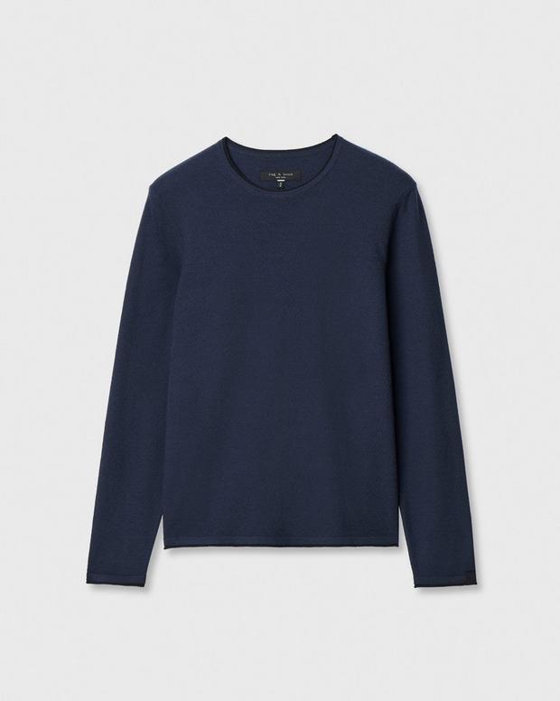 Rag & Bone Brooks Merino Wool Crewneck