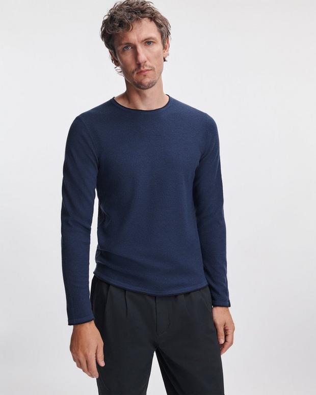 Rag & Bone Brooks Merino Wool Crewneck