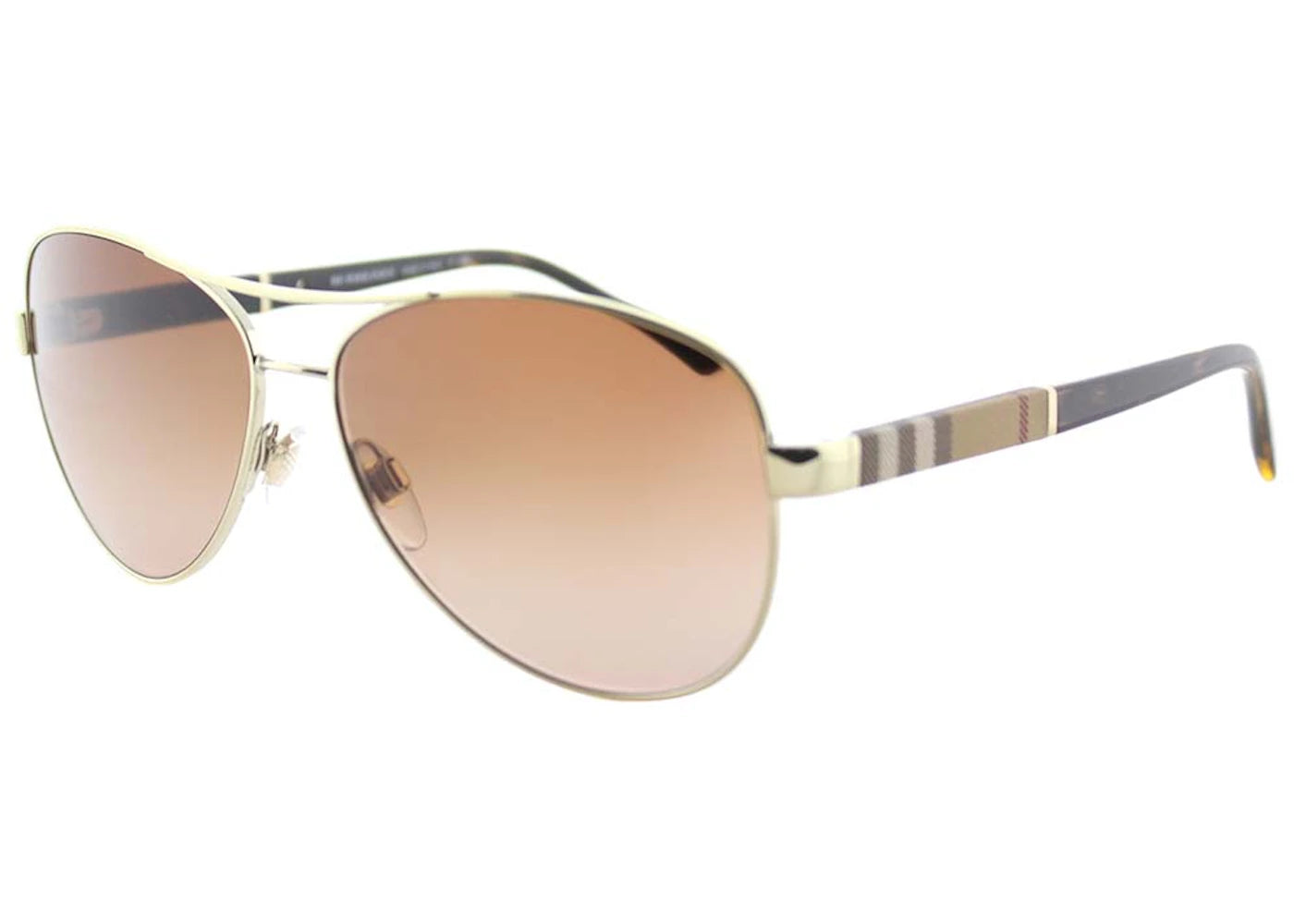 Burberry Aviator Sunglasses Gold (Be_3080_114513)