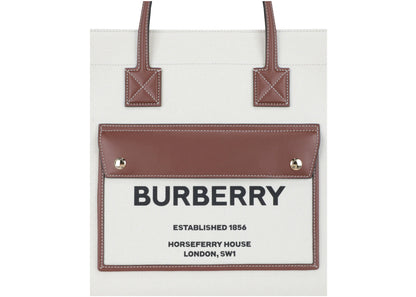 Burberry Medium Freya Tote Tan