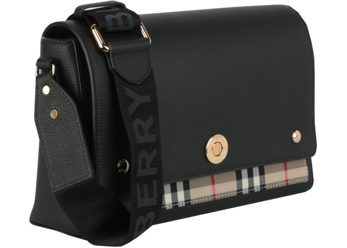 Burberry Medium Note Bag Black