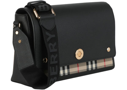 Burberry Medium Note Bag Black