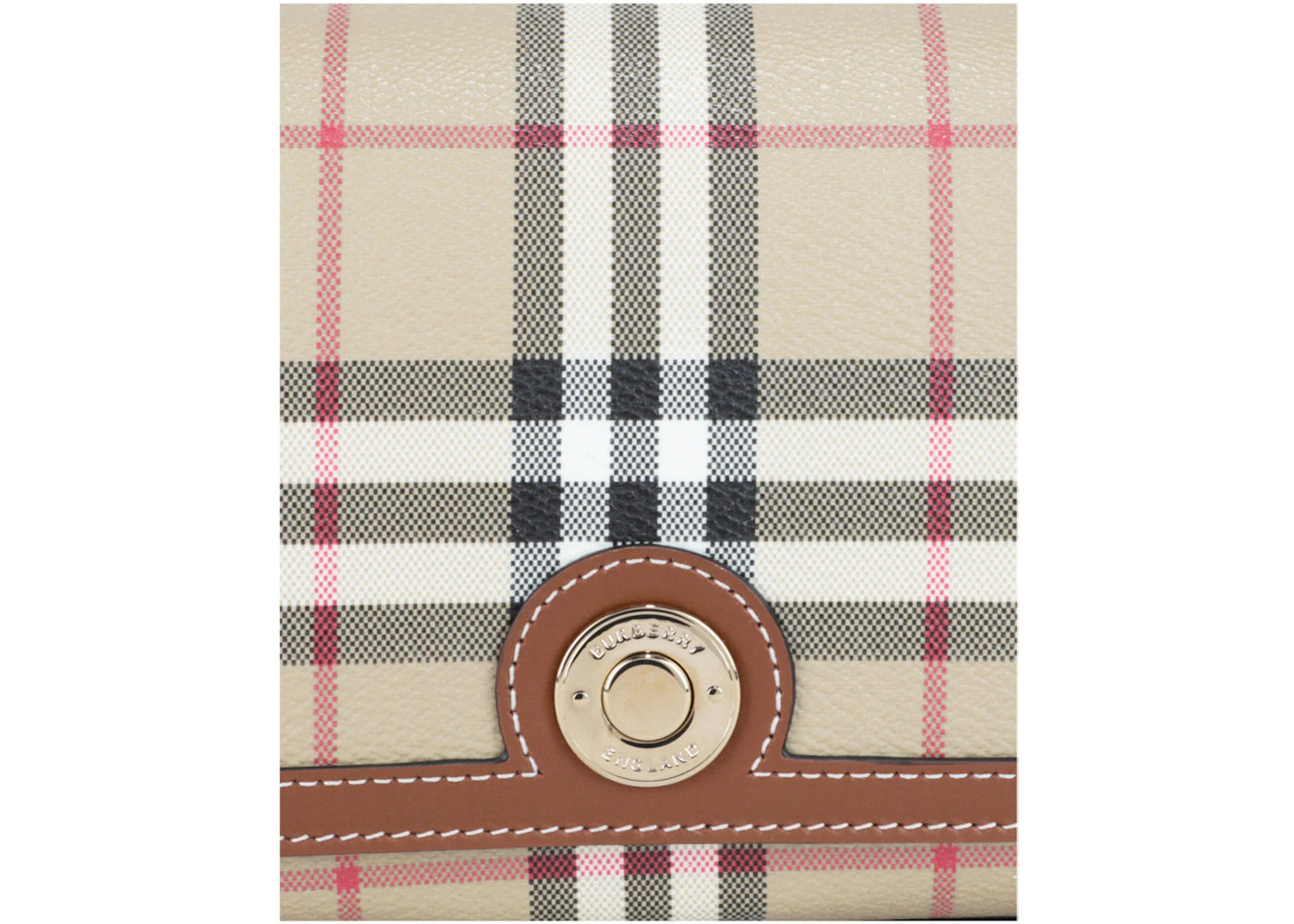Burberry Note Bag Top Handle Briar Brown