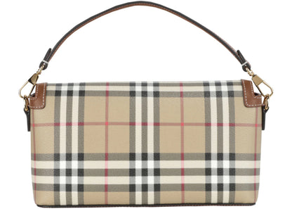 Burberry Note Bag Top Handle Briar Brown