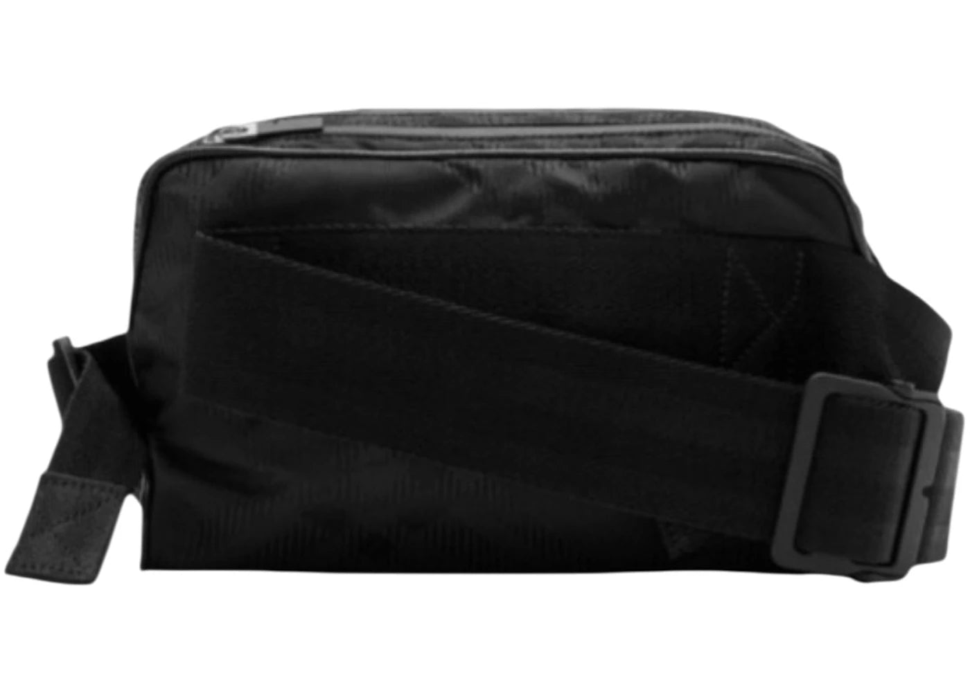 Burberry Nylon Check Jacquard Belt Bag Black