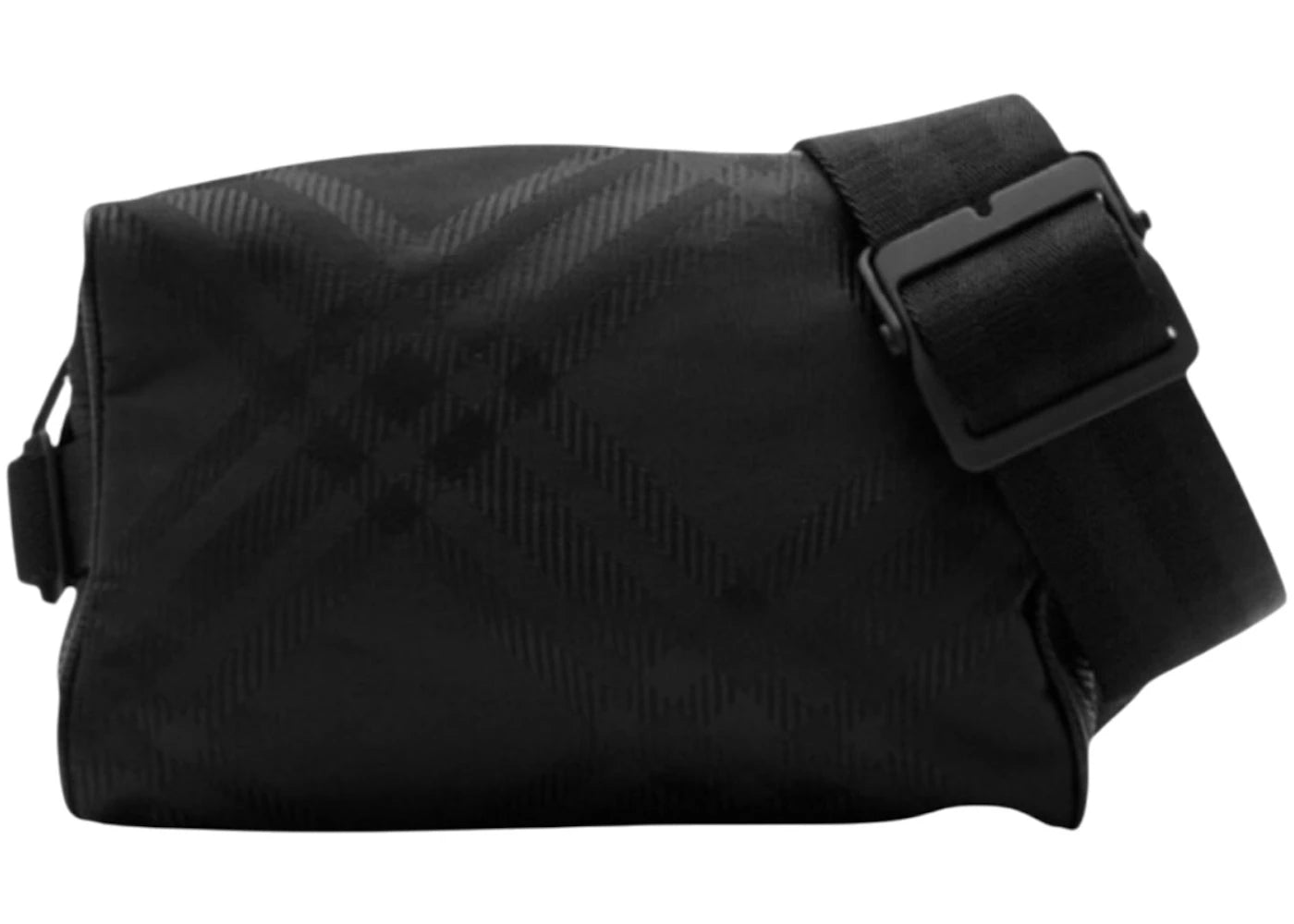 Burberry Nylon Check Jacquard Belt Bag Black