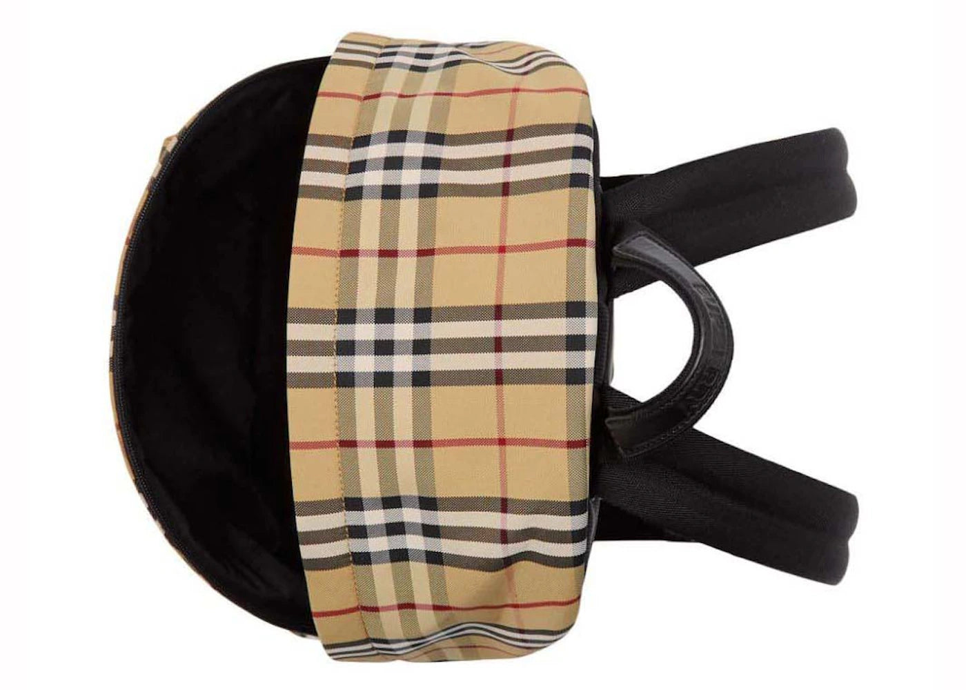 burberry nylon vintage check backpack archive beige 