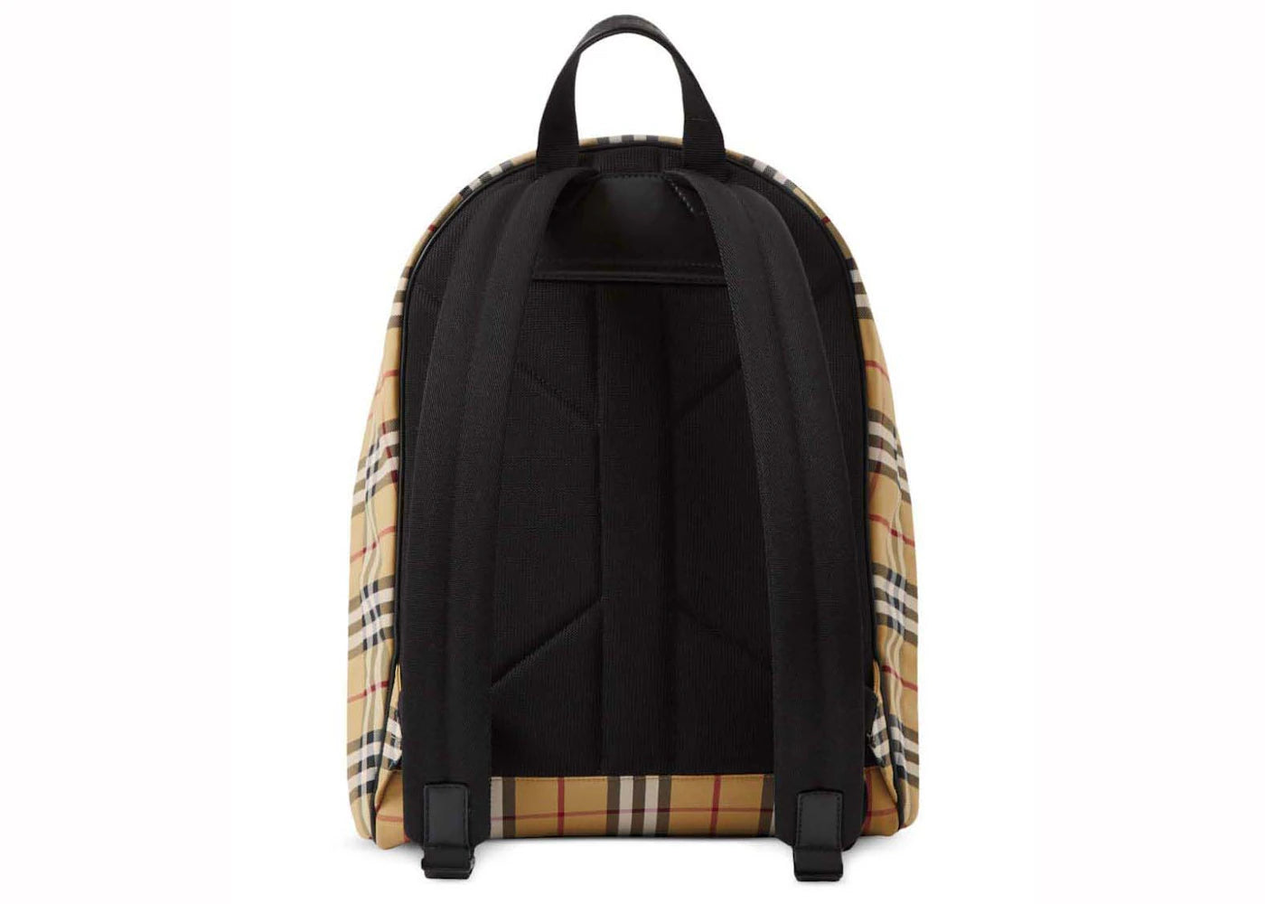 burberry nylon vintage check backpack archive beige 