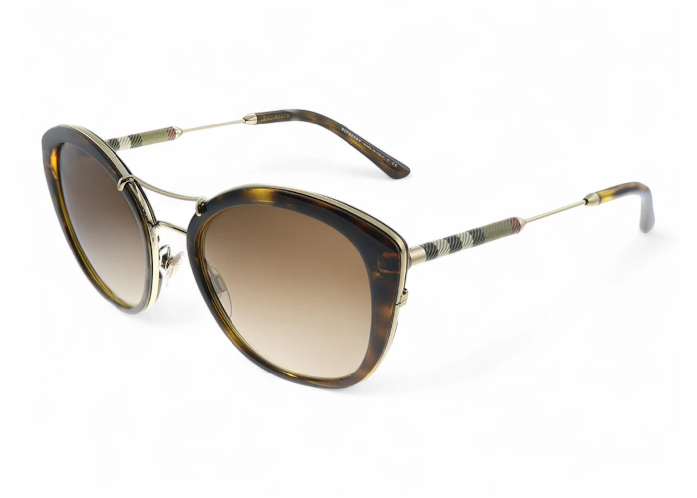 Burberry Round Sunglasses Havana (Be_4251Q_300213)