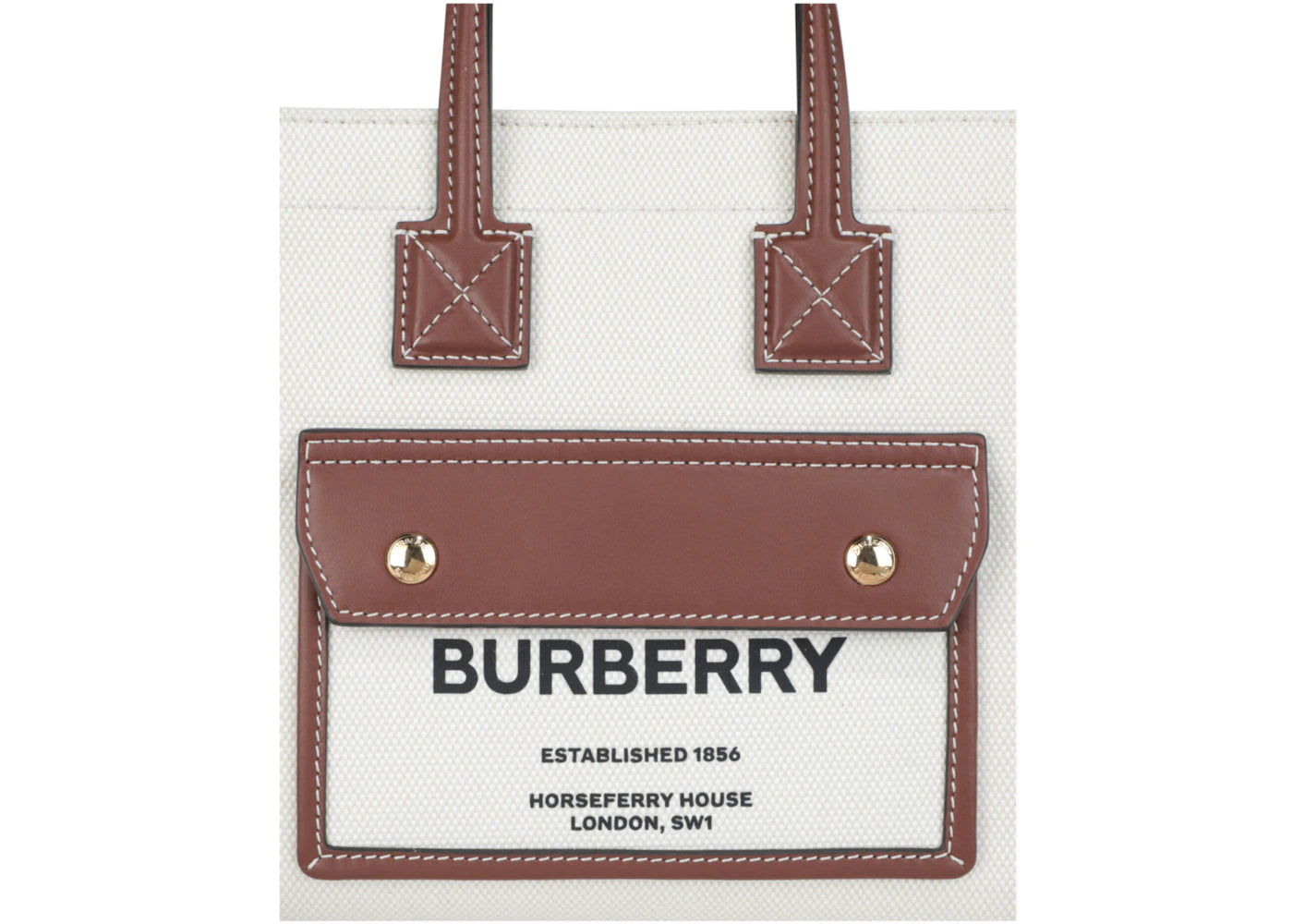 Burberry Small Freya Tote Camel