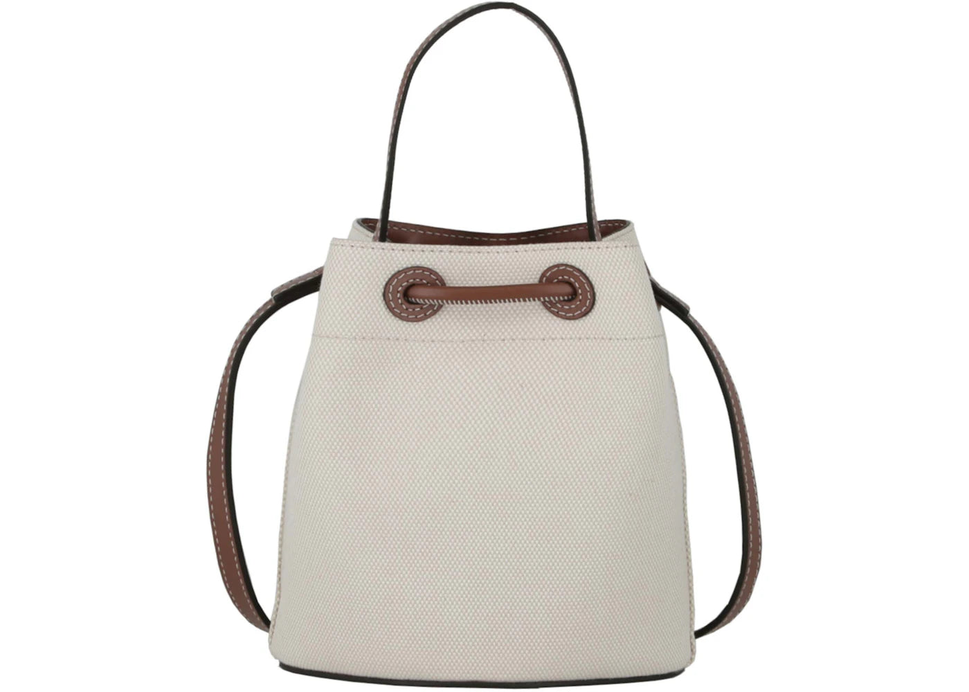 Burberry Tb Cotton Bucket Bag Brown