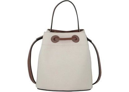 Burberry Tb Cotton Bucket Bag Brown