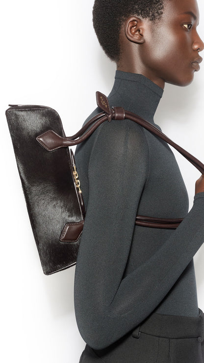 Alaïa Le Teckel Small Bag In Haircalf