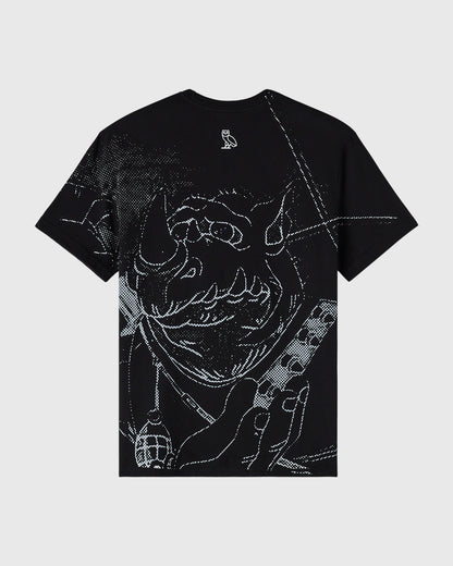 OVO Teenage Mutant Ninja Turtles All Over Print Tee