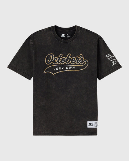 OVO Starter Team Script Vintage Wash Tee