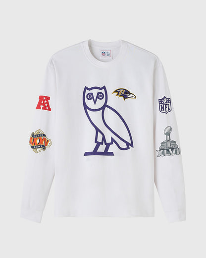 OVO Nfl Baltimore Ravens Long-Sleeve Tee